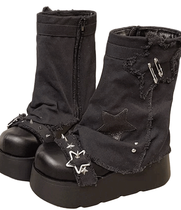 Botas Negras "Void Custom"